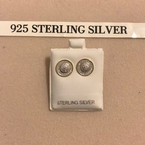 Sterling silver earring